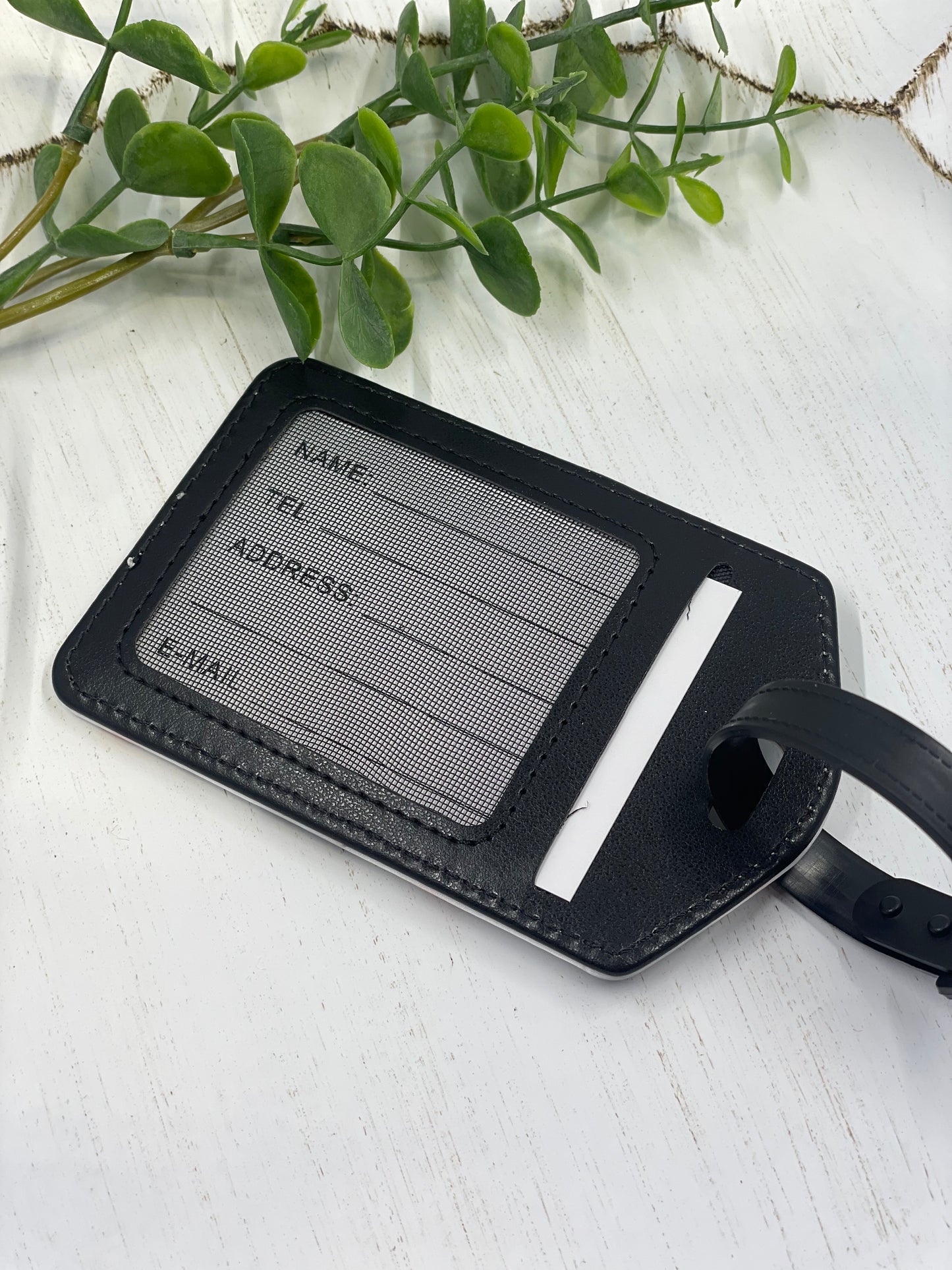 Tie Dye Luggage Tag