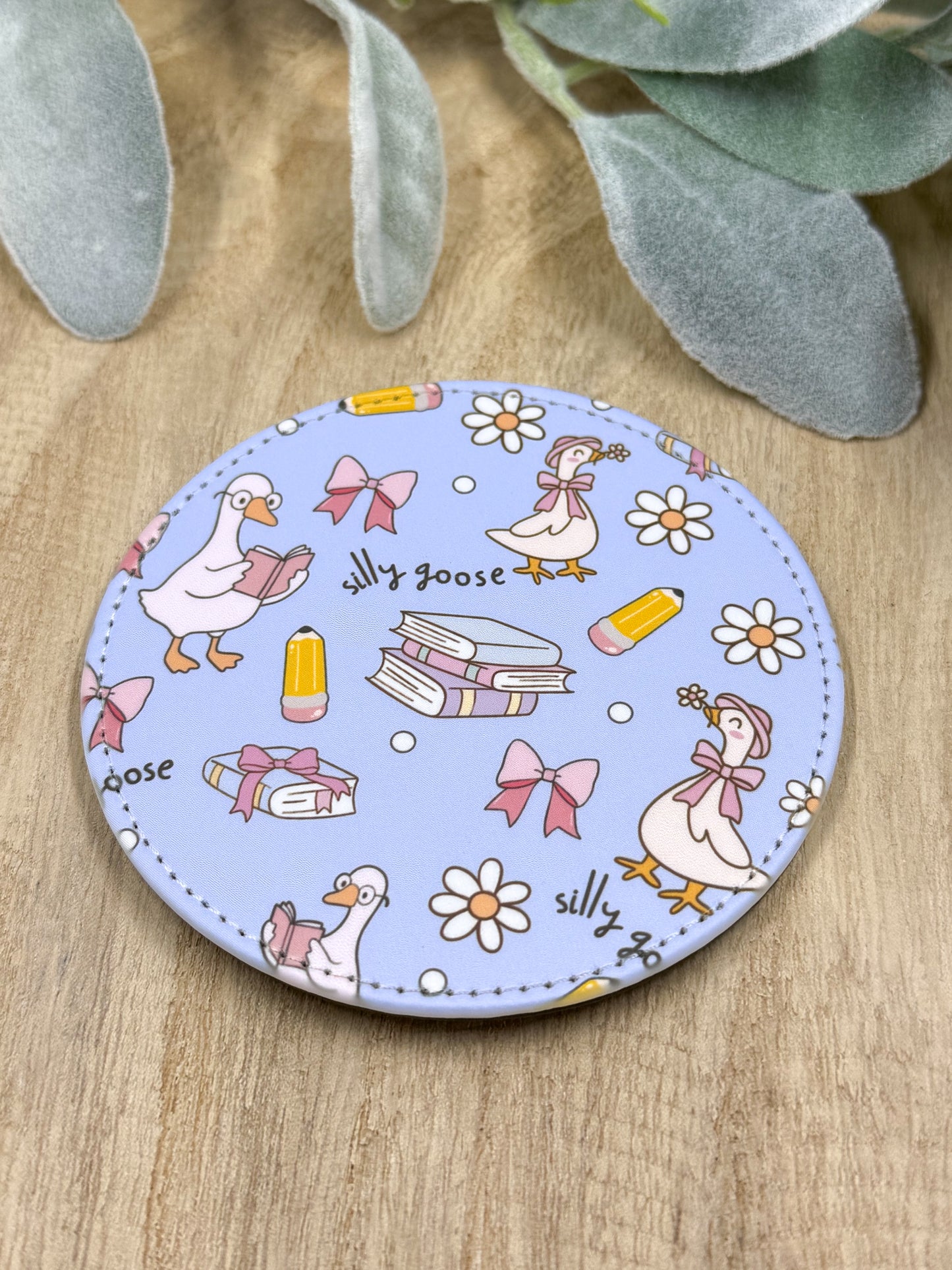 Silly Goose School Coaster